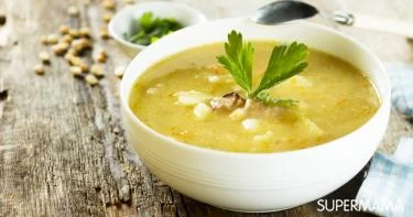 وصفة شوربة السلق بالعدس