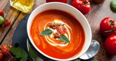 طريقة عمل شوربة الطماطم