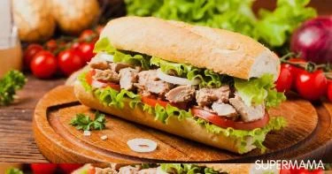 طريقة عمل سندويشات التونة