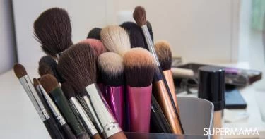 نصائح للعناية بأدوات التجميل
