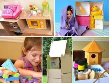 طريقة عمل ألعاب أطفال صغار في المنزل