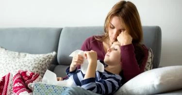 التعامل مع آلام الأطفال