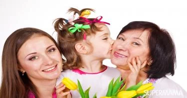 الاحتفال بعيد الأم مع العائلة