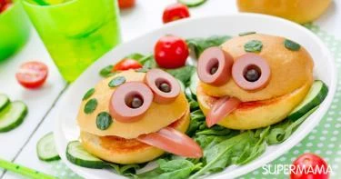 أفكار سندوتشات الأطفال