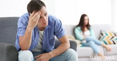 اكتئاب ما بعد الولادة عند الزوج