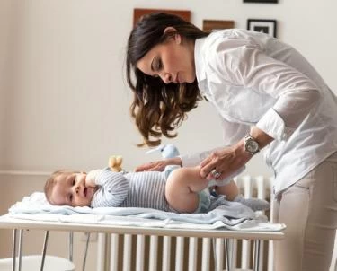 متى أغير مقاس الحفاض؟