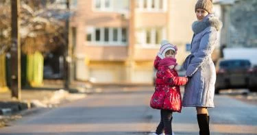 تدفئة الأطفال في الشتاء