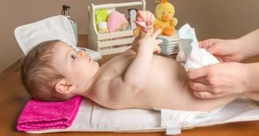 علاج تسريب الحفاضات