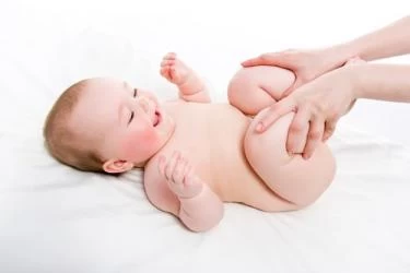 تمارين المغص للرضع
