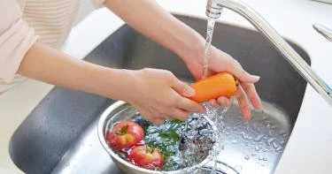 طرق تنظيف الخضار