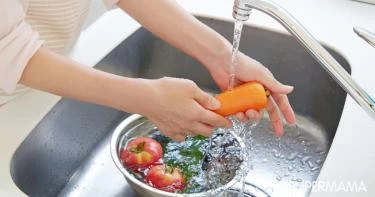 طرق تنظيف الخضار