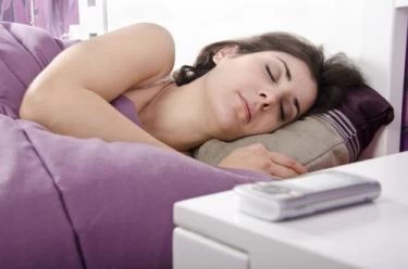 الأجهزة الإلكترونية وقت النوم
