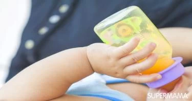 عصير البرتقال للرضع