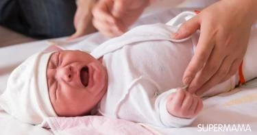 كثرة بكاء الطفل الرضيع