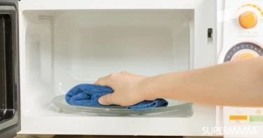 طرق تنظيف الميكروويف