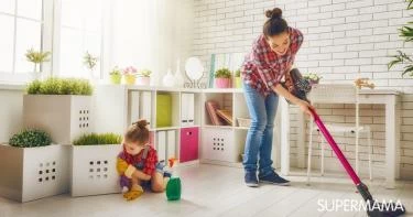 مشاركة الأطفال في أعمال المنزل