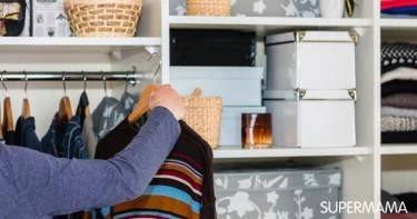 ترتيب دولاب الأطفال