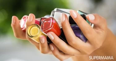 أضرار طلاء الأظافر