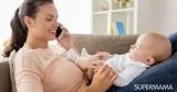 4 أضرار لإمساك الهاتف المحمول خلال الرضاعة