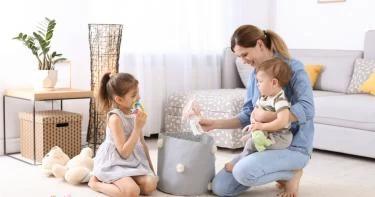 تعليم الأطفال الترتيب والنظام