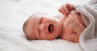 الغازات عند الرضع