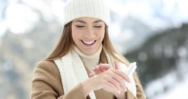 استخدام كريم الشمس في الشتاء