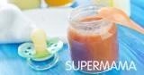 بيوريه البطاطا الحلوة للرضع